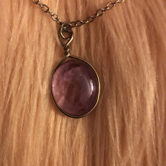 Artesian Glass Necklace - Picture 3 of 3